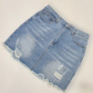 Forever 21 Jean Skirt Size US Large